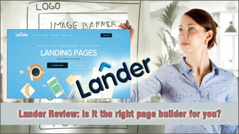 Lander App product review featured image inside ClickWebSuccess website